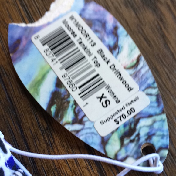 PrAna Moorea Tankini Top in Black Driftwood - Picture 7 of 7